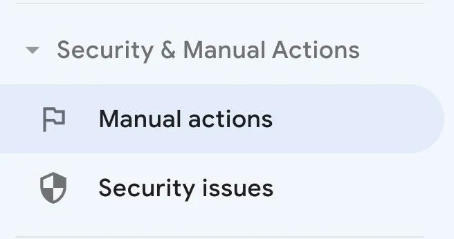 Addressing Manual Actions and Security Issues